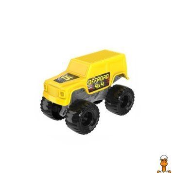 Мамалюк - Игрушка мини трактор детская длина 9 см Технок Технок RT2-9543TXK-YELLOW