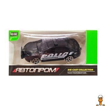 Мамалюк - Дитяча металева машинка 1:64 Police Седан АвтоПром автопром RT2-7629-7