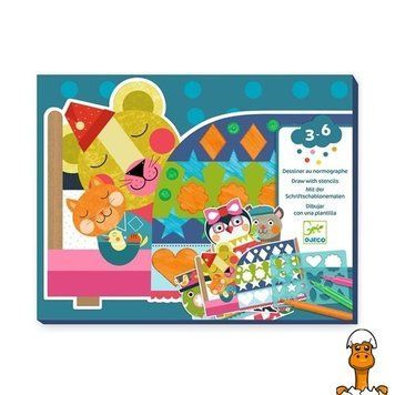 Мамалюк - Набор для творчества Djeco Аккуратно но весело (DJ09888) Djeco A4-DJ09888