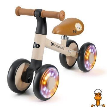Мамалюк - Каталка-беговел Kinderkraft Cutie Flash Beige (KRCUFL00BEG0000) Kinderkraft A4-KRCUFL00BEG0000