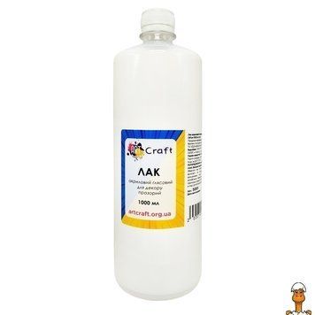 Мамалюк - Акриловий глянсовий лак 1000 мл Art Craft Art Craft RT2-5001-AC