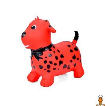 Мамалюк - Детская резиновая игрушка-прыгун Щеночек до 20 кг Bambi Bambi RT2-MS-4160-RED