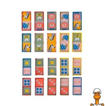 Мамалюк - Гра Taf Toys Савана Моє перше доміно (12865) Taf Toys A4-12865