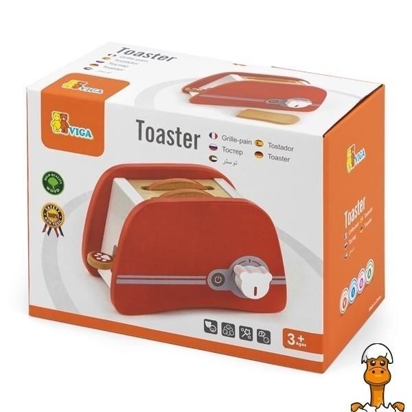 Мамалюк - Игрушечный тостер Viga Toys из дерева (50233FSC) Viga Toys A4-50233FSC