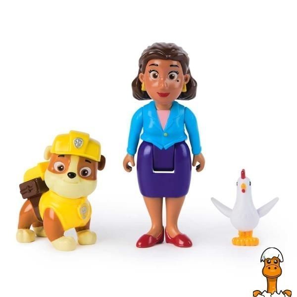 Мамалюк - Набір фігурок Paw Patrol Кремез мер Гудвей та Ципалетт (SM17706/6070749) Paw Patrol A4-SM17706-6070749