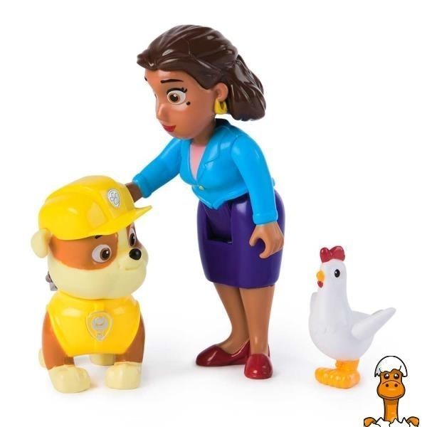 Мамалюк - Набір фігурок Paw Patrol Кремез мер Гудвей та Ципалетт (SM17706/6070749) Paw Patrol A4-SM17706-6070749