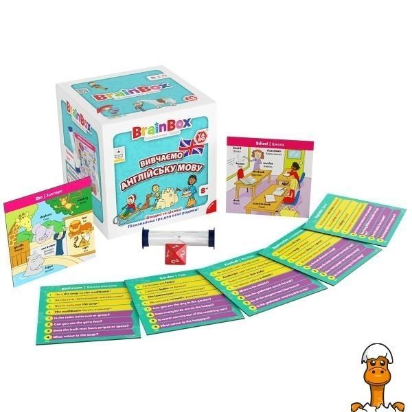 Мамалюк - Настольная игра YaGo Brainbox Изучаем английский язык (BZZBRLLE01UA) YaGo A4-BZZBRLLE01UA