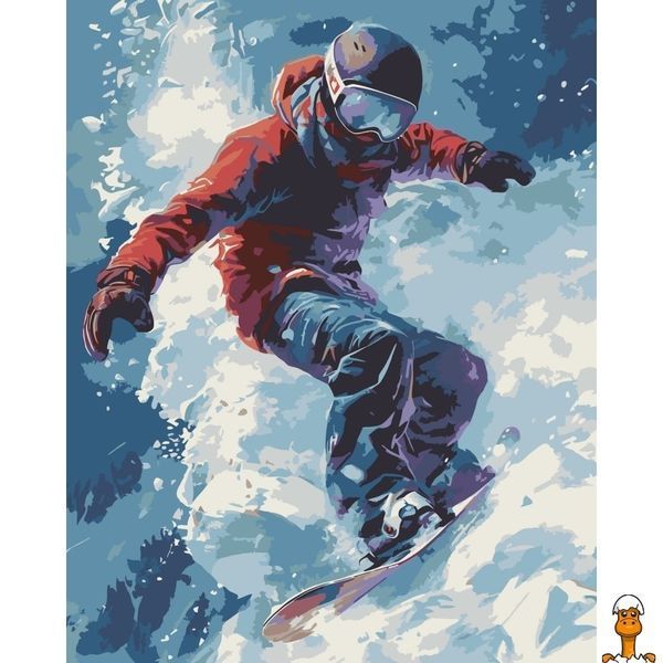 Мамалюк - Картина за номерами Зимовий драйв 40х50 см Art Craft Art Craft RT2-10157-AC