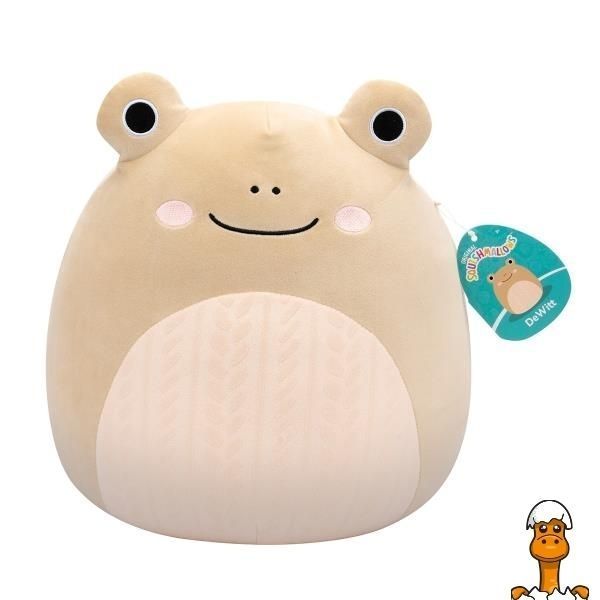 Мамалюк - Мягкая игрушка Squishmallows Лягушка де Витт 30 см (SQCR06687) Squishmallows A4-SQCR06687