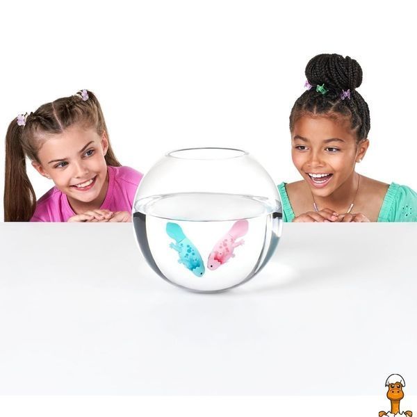 Мамалюк - Интерактивная игрушка аксолотль бирюзовый Pets & Robo Alive Pets & Robo Alive RT2-9556B