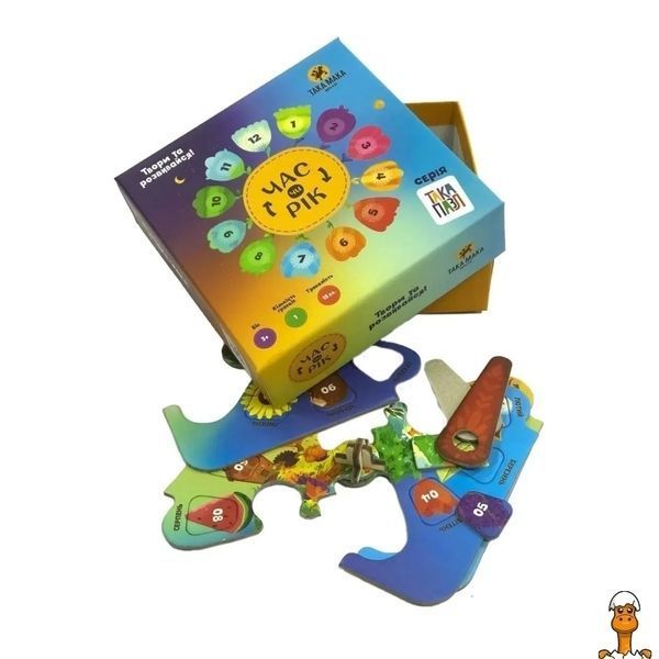 Мамалюк - Пазл дитячий Час чи рік Така Мака така Мака RT2-960261
