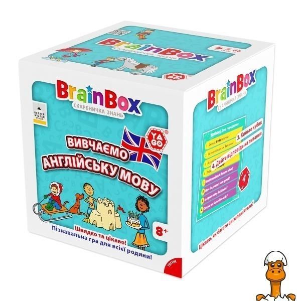 Мамалюк - Настольная игра YaGo Brainbox Изучаем английский язык (BZZBRLLE01UA) YaGo A4-BZZBRLLE01UA