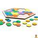 Мамалюк - Настільна розвивальна гра-пазл шестикутник 20 елементів PuzzleOK PuzzleOK RT2-АРТ-22079 фото 4