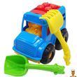 Детский песочный набор автобус с лопаткой и граблями синий Colorplast