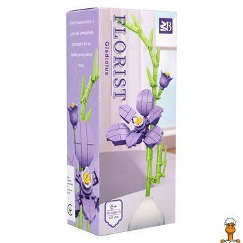 Мамалюк - Дитячий конструктор Gladiolus 33045-11 серії Florist 122 деталі Bambi Bambi RT2-33045-11