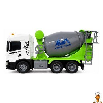 Мамалюк - Автомодель бетономеситель Scania Big Truck свет и звук TechnoDrive TechnoDrive RT2-OC-6402
