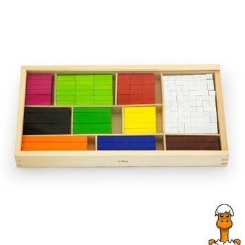 Мамалюк - Набір для рахування Viga Toys Дерев'яні палички Кюїзенера 308 шт. (56166) Viga Toys A4-56166