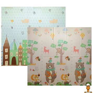 Мамалюк - Дитячий розвиваючий термокилимок Ведмідь 180x200 Bambi Bambi RT2-MR-1317-1-2