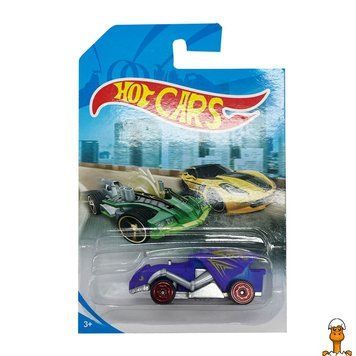 Мамалюк - Машинка игровая металлическая Hot cars 324-145-3 изменяет цвет масштаб 1:64 Bambi Bambi RT2-324-145-3