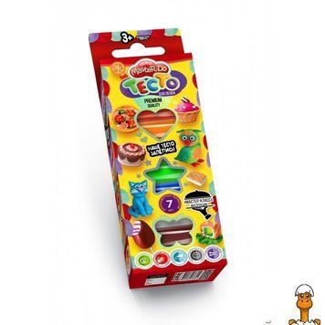 Мамалюк - Детское тесто для лепки 7 цветов Danko Toys Danko Toys RT2-TMD-02-06