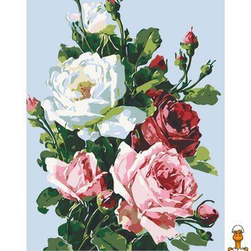 Мамалюк - Картина за номерами Трояндова грація 40х50 см Art Craft Art Craft RT2-504035-NC