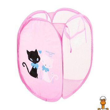 Мамалюк - Корзина-сітка для іграшок з малюнком 48х25 см Bambi Bambi RT2-10-76-PINK
