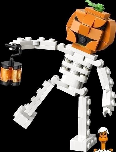 Мамалюк - Конструктор LEGO&reg; Веселий геловінський скелет 71 деталь (30717) LEGO A4-30717