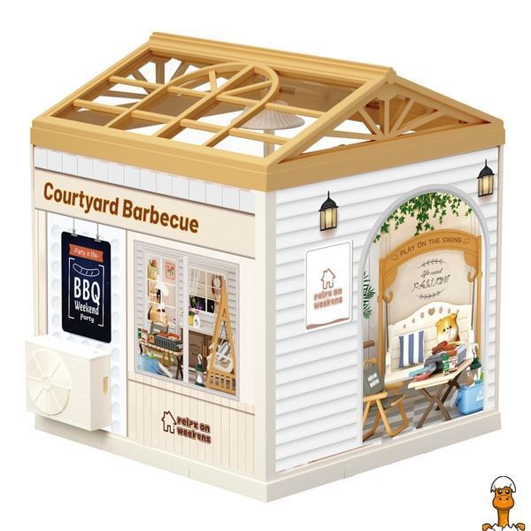 Мамалюк - Конструктор-румбокс Патіо серія Інтер'єр 82 деталі Mini House Mini House RT2-8010-MH