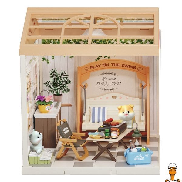 Мамалюк - Конструктор-румбокс Патіо серія Інтер'єр 82 деталі Mini House Mini House RT2-8010-MH