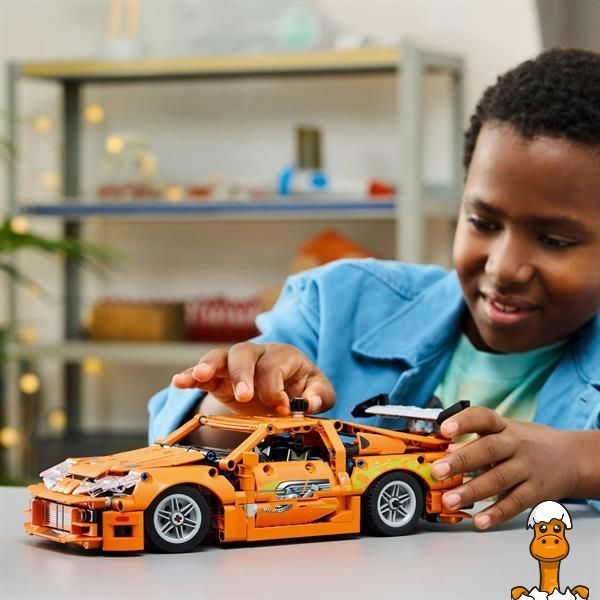 Мамалюк - Конструктор LEGO Technic Fast and Furious Toyota Supra MK4 810 деталей (42204) LEGO A4-42204