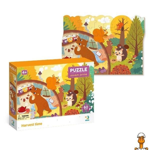 Мамалюк - Пазл Прибирання в лісі 60 елементів DoDo Toys DoDo Toys RT2-300413
