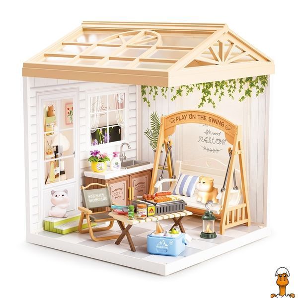 Мамалюк - Конструктор-румбокс Патіо серія Інтер'єр 82 деталі Mini House Mini House RT2-8010-MH