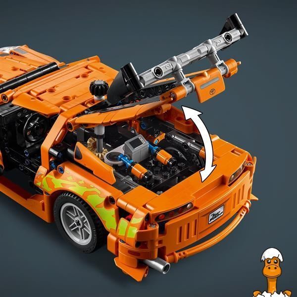 Мамалюк - Конструктор LEGO Technic Fast and Furious Toyota Supra MK4 810 деталей (42204) LEGO A4-42204