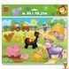 Мамалюк - Мягкие развивающие пазлы Ферма 24 детали A4 Vladi Toys Vladi Toys RT2-VT1102-18 фото 2
