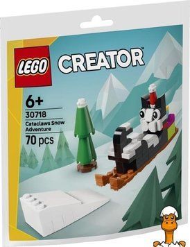 Мамалюк - Конструктор LEGO&reg; Конструктор Снежное приключение Cataclaws 70 деталей (30718) LEGO A4-30718