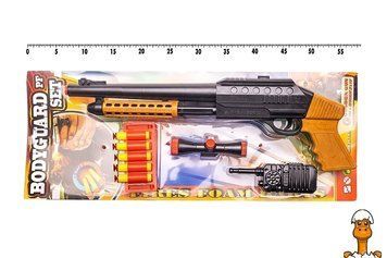 Мамалюк - Іграшковий дробовик з м'якими кулями Golden Gun Golden Gun RT2-921GG