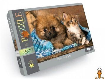 Мамалюк - Пазл 1500 елементів Пухнастики Danko Toys Danko Toys RT2-C1500-04-01