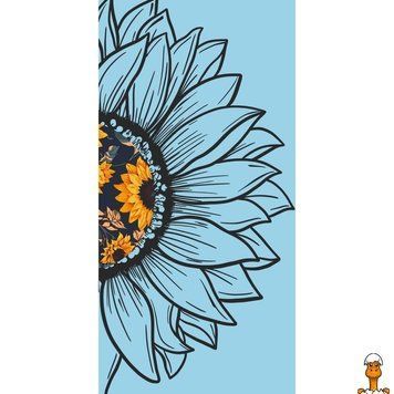 Мамалюк - Картина по номерах квітка сонця 40х80 см Art Craft Art Craft RT2-13067-AC