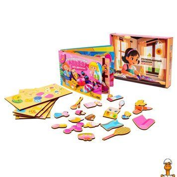 Мамалюк - Развивающий альбом для девочек PuzzleOK PuzzleOK RT2-PUZ-22921