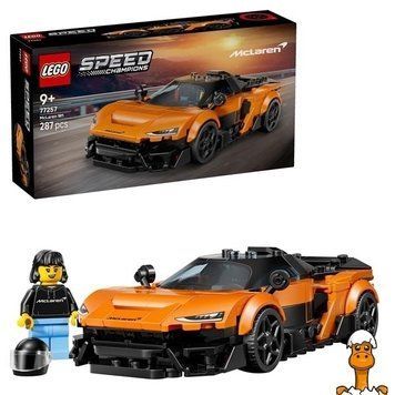 Мамалюк - Конструктор LEGO Speed Champions McLaren W1 287 Деталей (77257) LEGO A4-77257