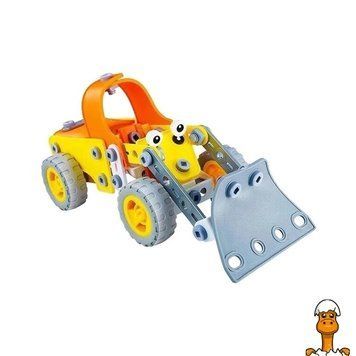 Мамалюк - Детский конструктор Build&Play бульдозер 116 элементов Keedo Keedo RT2-J-108A