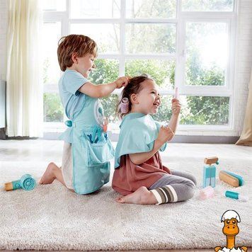 Мамалюк - Ігровий набір Hape Перукар (E3060) Hape A4-E3060