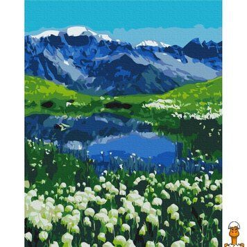 Мамалюк - Картина по номерам Альпийские луга BS39458 40x50 см Brushme Brushme RT2-BS39458