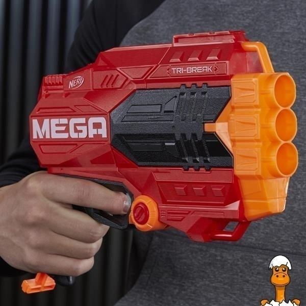 Мамалюк - Бластер Nerf Mega Три Брейк (E0103) Nerf A4-E0103