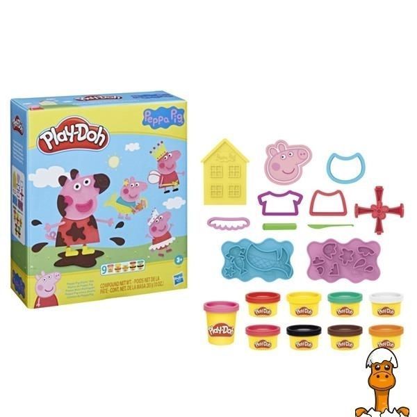 Мамалюк - Набор с пластилином Play-Doh Свинка Пеппа (F1497) Play-Doh A4-F1497