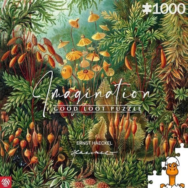 Мамалюк - Пазл GoodLoot Imagination Ернст Геккель Рослинність 1000 ел. (5908305239642) GoodLoot A4-5908305239642