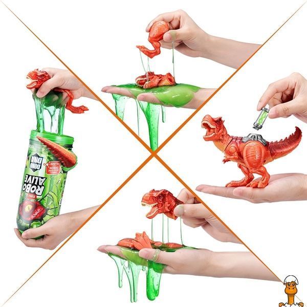 Мамалюк - Игровой набор ДНК тираннозавра интерактивный Pets & Robo Alive Pets & Robo Alive RT2-71139A