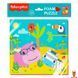 Мамалюк - Дитячий м'який пазл бегемот та зебра 25 елементів Vladi Toys Vladi Toys RT2-VT1109-04 фото 1