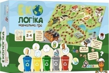 Мамалюк - Дитяча настільна навчальна гра українською мовою Екологіка УМНЯШКА Умняшка RT2-1319-UM