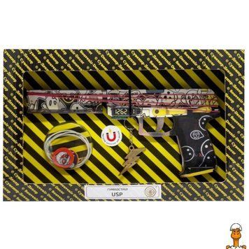 Мамалюк - Збірна модель гумомета USP Ghost Сувенір-декор Сувенір-декор RT2-USP-GH